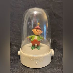 HAPPY TAPPERS Hallmark 2008 DANCING ELF Christmas w/Candy Cane Animated WORKS!